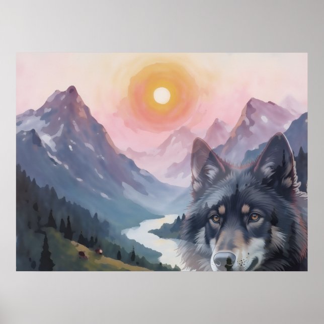 A wolf dream poster (Front)