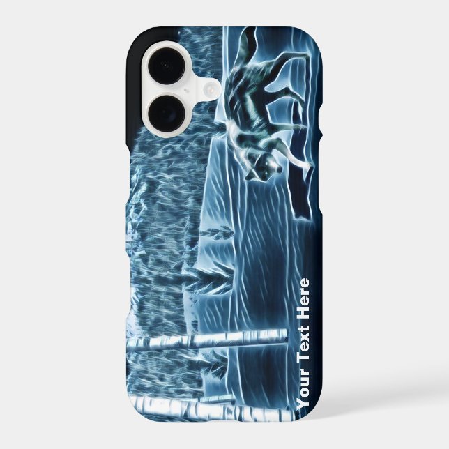A Wolf On Snow (Back)