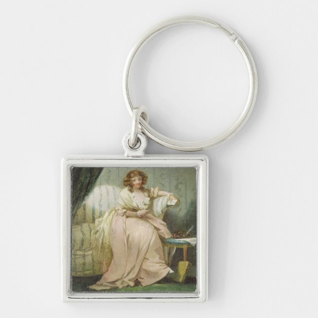 A Woman Called Anne, the Artist's Wife, c.1790-180 Keychain (Front)