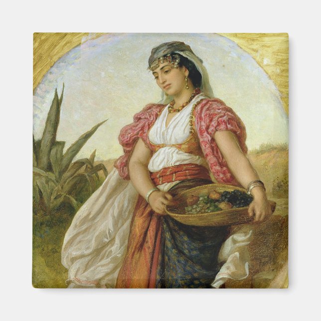 A Woman from Algiers, 1871 Magnet (Front)