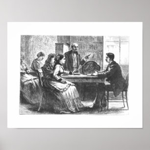 A woman negotiates with a factory manager, assiste poster