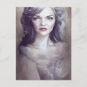 A Woman Postcard