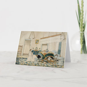 A Woman Reading - Blank Note Card All Occasions