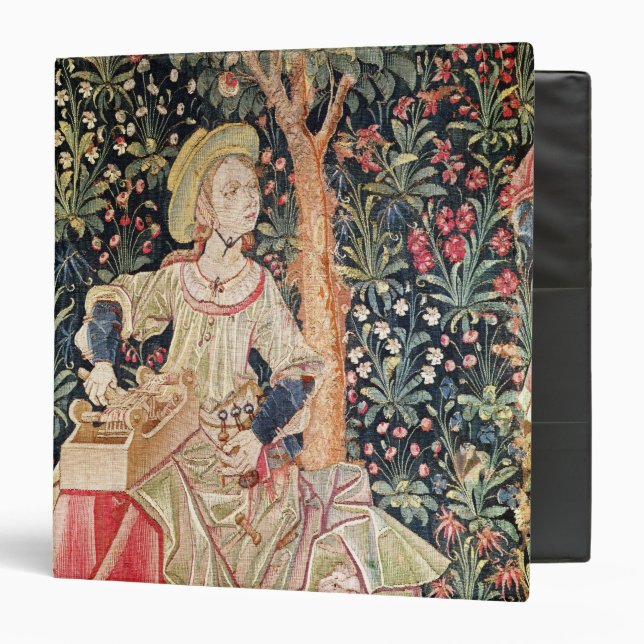 A Woman Spinning Binder (Front/Inside)