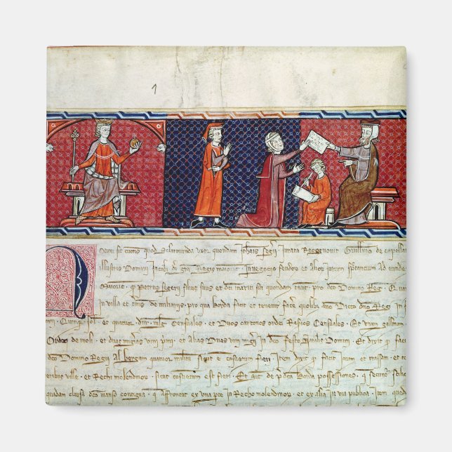 A Woman Taking an Oath before Magnet (Front)