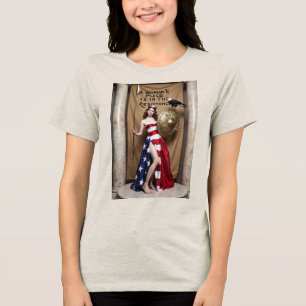 A Women's Place Is In the Resistance Tri-Blend Shirt