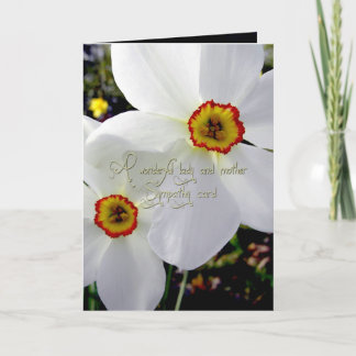 A wonderful lady and mother sympathy card