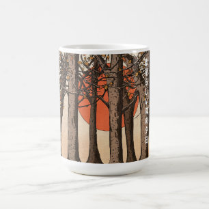 A Wonderful Woodland Sunset Coffee Mug