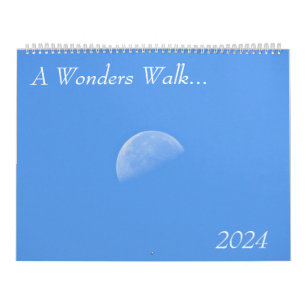 A Wonders Walk... 2024 Big Wall Calendar