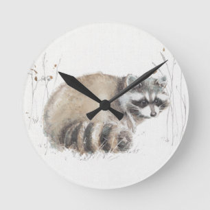 A Woodland Walk X Round Clock