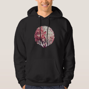 A Work of with a Cherry Blossom Sphere Tree of Lif Hoodie