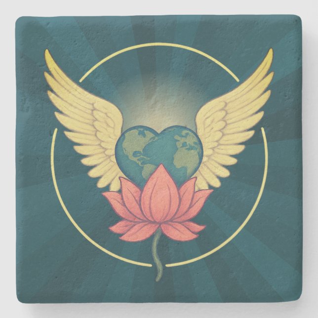 A World Held in Love Coaster (Front)