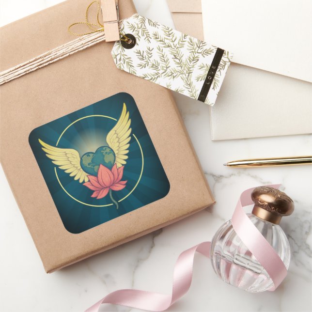 A World Held in Love Sticker (Gifting)