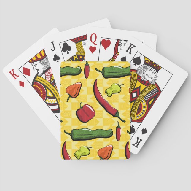 A World of Chili Peppers Classic Playing Cards (Back)