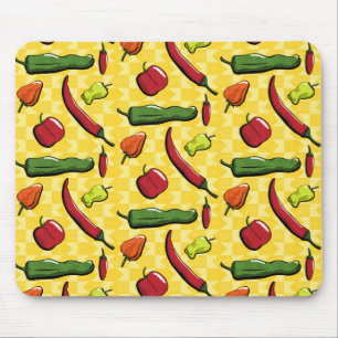 A World of Chili Peppers Mousepad