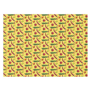 A World of Chili Peppers Tablecloth