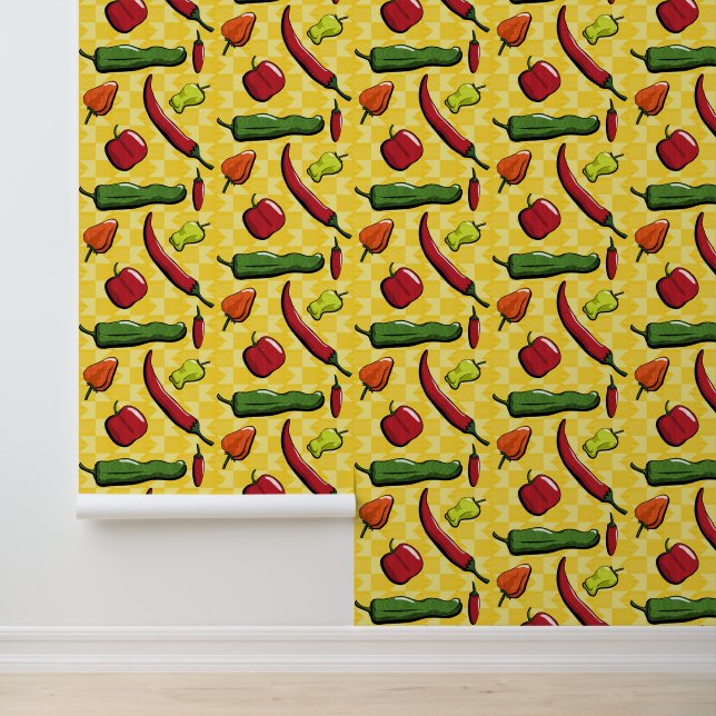A World of Chili Peppers Wallpaper (Application)