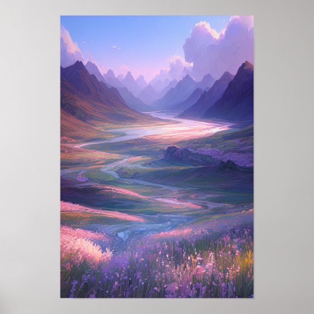 A World of Colours, The Breathtaking Valley Poster (Front)