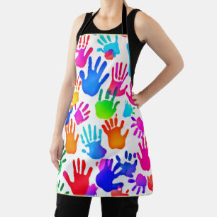 A World of Hands in Colour Apron