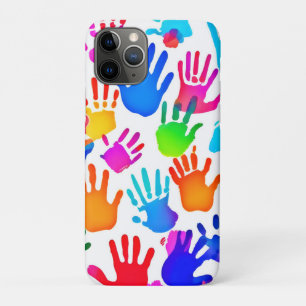 A World of Hands in Colour iPhone 11 Pro Case