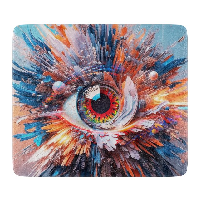 A World Of Wonder Begins With Vision Cutting Board (Front)