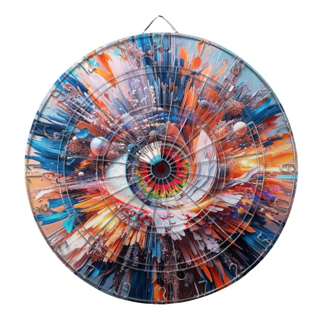 A World Of Wonder Begins With Vision Dartboard (Front)