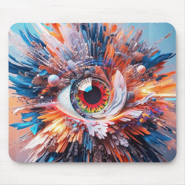 A World Of Wonder Begins With Vision Mouse Pad (Front)