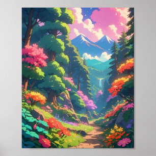 A World Unbound Explore Nature Through Anime Poster