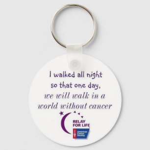 A World Without Cancer Keychain