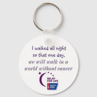 A World Without Cancer Keychain