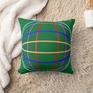 A world without war / logo throw pillow