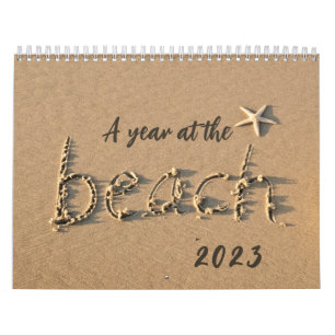 A Year at the Beach Photo Calendar