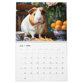 A Year in Animal Artistry Calendar