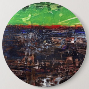 "A Year in Country" Abstract Art Button