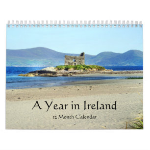 A Year in Ireland Calendar - Customize Year