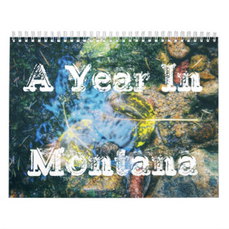 A Year In Montana Calendar