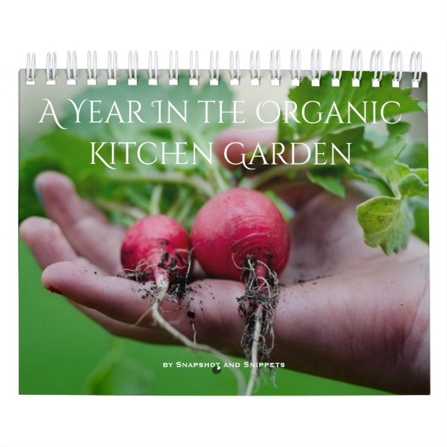 A Year in the Organic Garden Calendar (Cover)