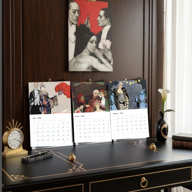 A Year of Art Deco Emotion & Style | 1920s Fashion Calendar (Creator Uploaded)