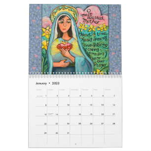 A Year of Catholic Saints Calendar