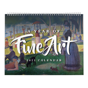 A Year of Fine Art 2021 Calendar