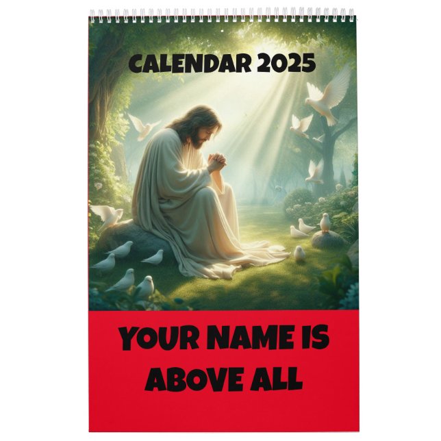 A Year of Grace and Blessings Calendar (Cover)