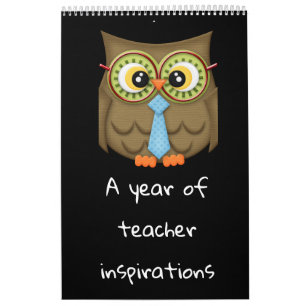 A year of teacher inspirations calendar