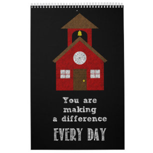 A year of teachers inspiration calendar