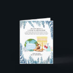 A Year to Remember | Hanukkah 2020 Holiday<br><div class="desc">This festive, relevant card features cute watercolor illustrations that depict the year 2020 has been. A great way to remember the year 2020 when the planet quarantined together. Add your custom wording to this design by using the "Edit this design template" boxes on the right hand side of the item,...</div>