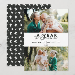 A year to remember modern minimal multi photo