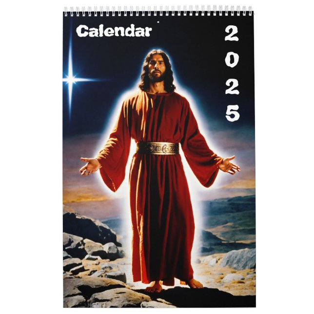  A Year with Jesus Table  Calendar (Cover)