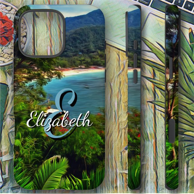 A Yelapa View 0828 iPhone Case (Creator Uploaded)