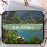 A Yelapa View 0828 Laptop Sleeve<br><div class="desc">Painting "A Yelapa View 0828" Collection Personalize on the product page or click the "Customize" button for more design options. Designed created from my painting "A Yelapa View 0828" capturing the view when taking a walk down the path to the beach in the little bay in Yelapa from Casa Bajia...</div>