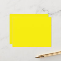 a yellow background with a black border