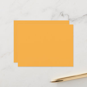 a yellow background with a black border postcard